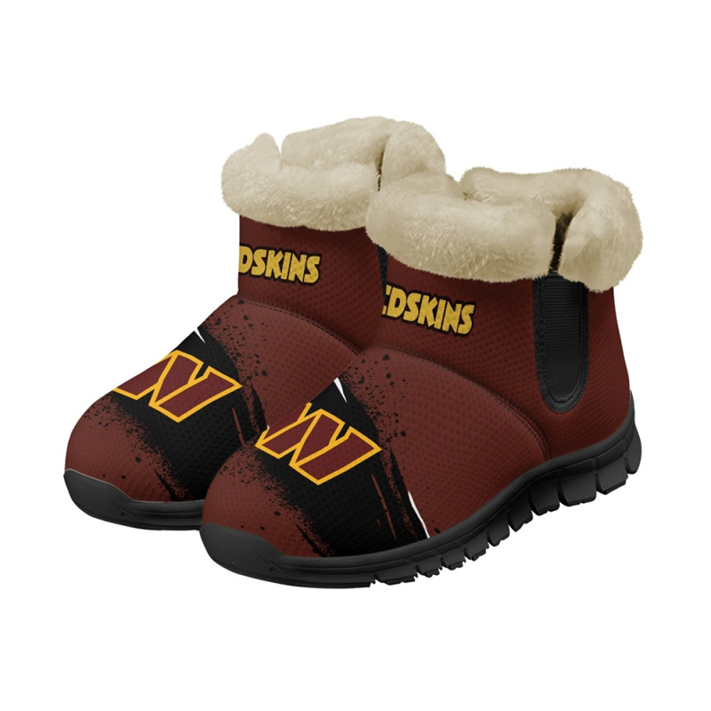 Men's Washington Commanders 2024 Snow Boots/Shoes 002(Pls check description for details)